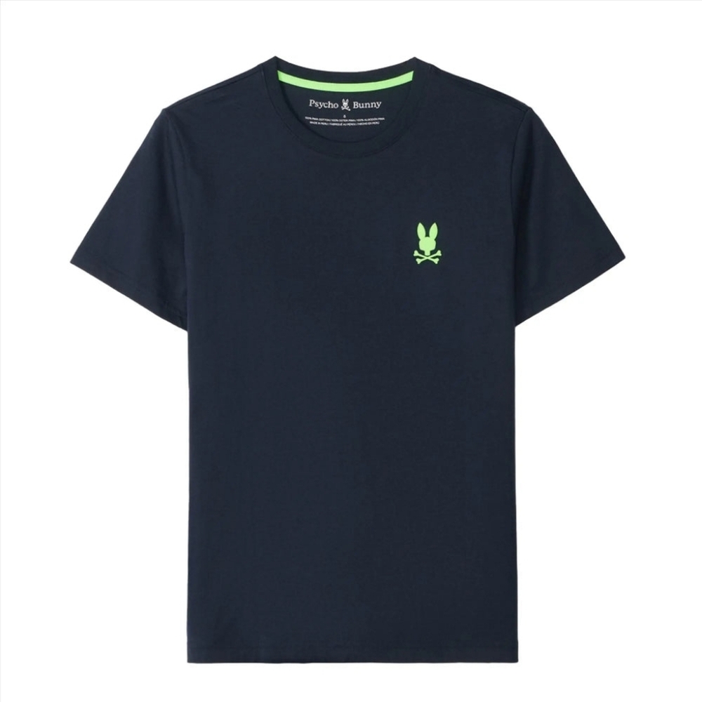 Psycho Bunny Boy Sloan Back Graphic Tee (Navy) Size (L) 14 To 16.